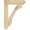 Ekena Millwork Imperial Arts & Crafts Rough Sawn Bracket, Douglas Fir, 4"W x 22"D x 30"H BKT04X22X30IMP03RDF - alternate 2